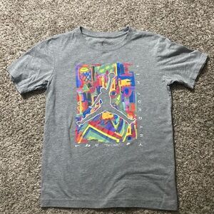 Jordan t shirt size Large, grey
